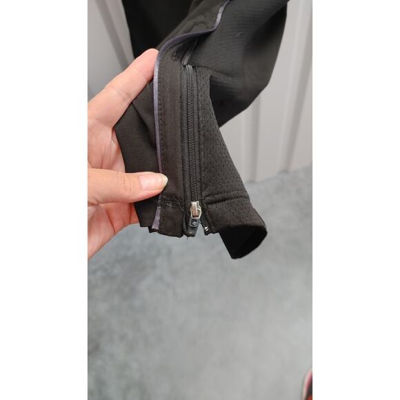 AND1 Basketball Pants Wind Zipper Leg Sz 2X Black Pull On - Picture 4 of 9